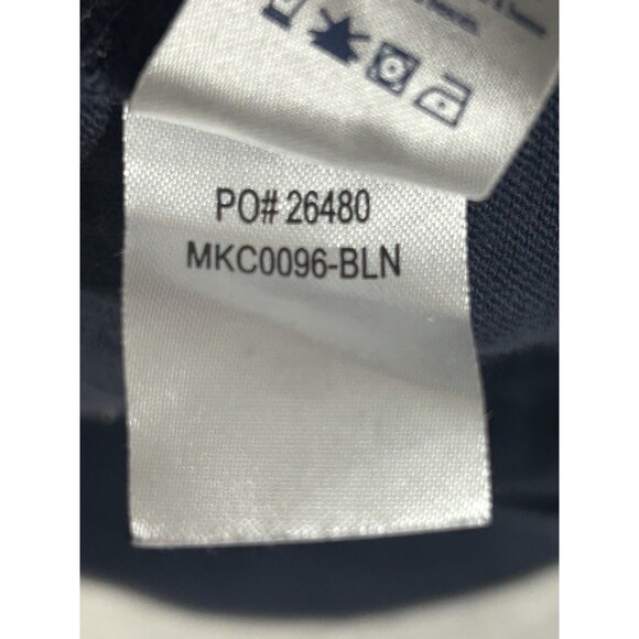 Faherty Hoodie Men Small Blue Organic Cotton Lightweight Pullover Slub Knit - Picture 13 of 14